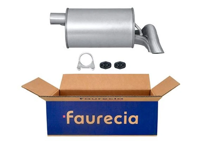 Image of Rear silencer HELLA 8LD 366 030-081