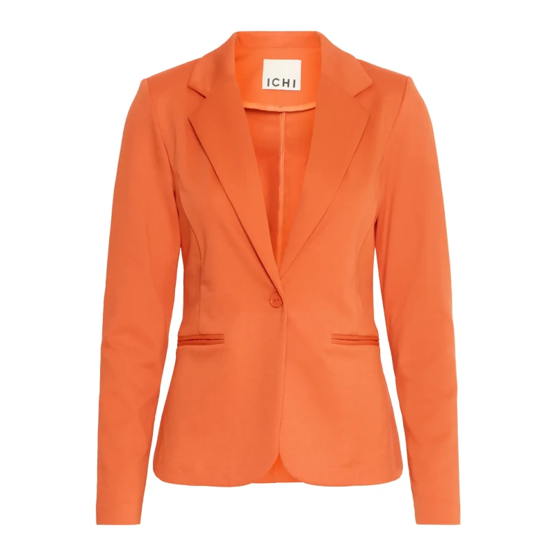 Image of Ichi Womens blazer Ichi Kate Orange Female S