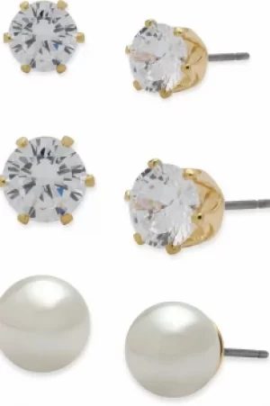 Image of Anne Klein Jewellery Set of 3 Stud Earrings JEWEL 60458088-887