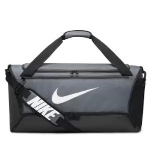 Image of Nike Brasilia Bag (60l), Iron Grey/black/white