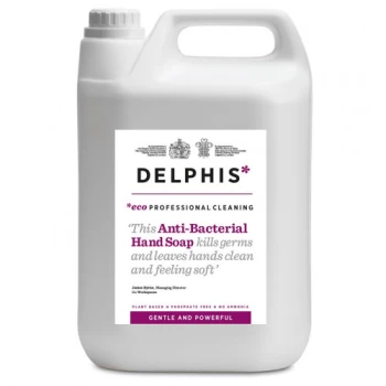 Image of Delphis Eco Anti Bacterial Hand Soap Refill - 5Ltr
