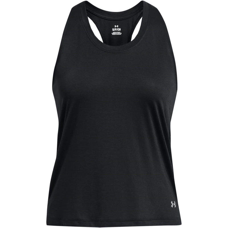 Image of Under Armour Launch Singlet Womens - Black 12