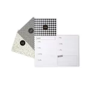Image of Pukka Pads Carpe Diem Notebook Monochrome A6 (Pack of 4) 9366-CD
