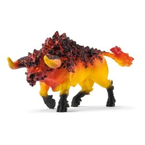 Image of SCHLEICH Eldrador Creatures Fire Bull Toy Figure