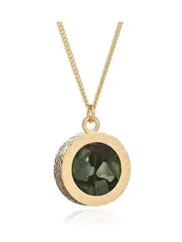 Image of Rachel Jackson Birthstone Amulet Necklace - Gold, Size January, Women