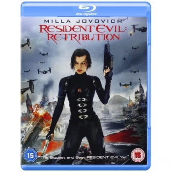 image of Resident Evil Retribution Blu Ray