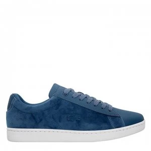 Image of Lacoste Carnaby Evo Trainers - Dk Blu/Wht