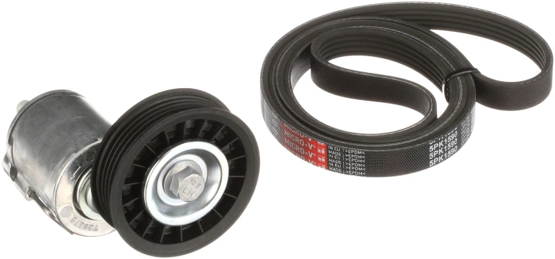 Image of GATES K035PK1590 V-ribbed belt set Micro-V Stretch Fit V-Ribbed Belt Set (542)