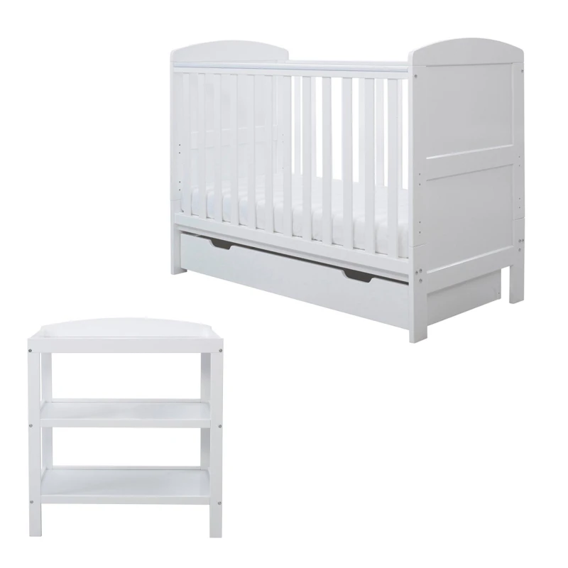 Image of Ickle Bubba Coleby Mini 2 Pce Furniture Set and All Seasons M White unisex one