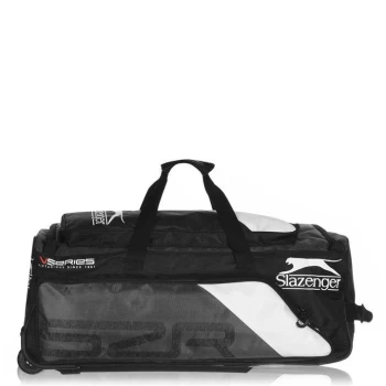 Image of Slazenger Wheelie Bag - Black/White
