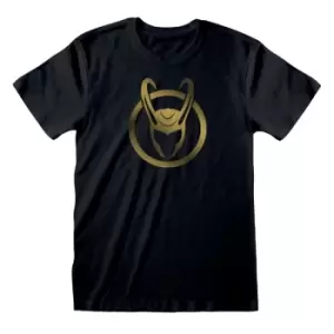 Image of Marvel Loki - Icon Gold Ink Ex Large