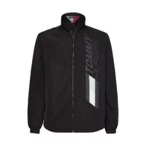 Image of Tommy Sport Graphic Jacket - Black