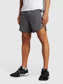Image of adidas Performance Designed For Movement Hiit Training Shorts, Grey, Size XS, Men