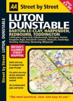 Image of Street by Street Luton Dunstable by Automobile Association Paperback