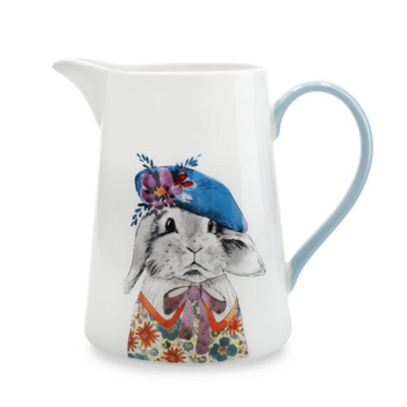 Image of Mikasa Jug Fine China Pitcher 1.2L White unisex