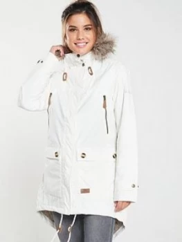 Image of Trespass Clea Parka - Off White