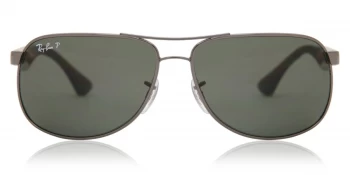 Image of Ray-Ban RB3502 Sunglasses Gunmetal 004/58 Polariserade 61mm