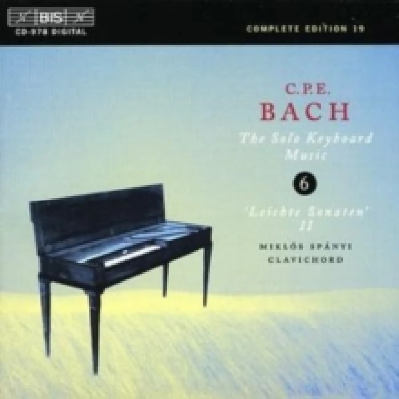 Image of Solo Keyboard Music 6, The - Leichte Sonaten Ii (Spanyi) CD / Album