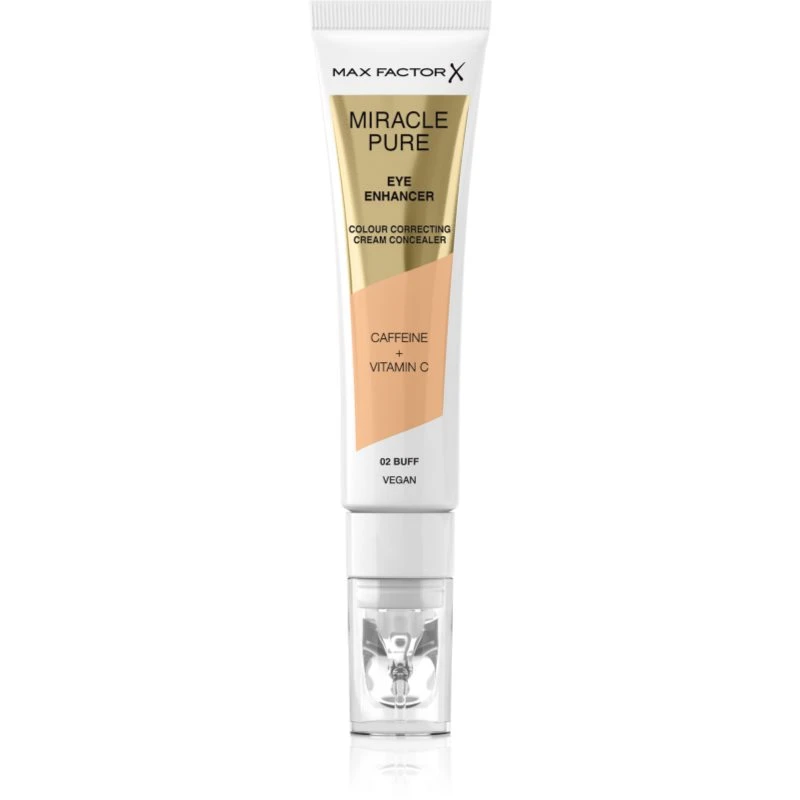 Image of Max Factor Miracle Pure Colour Correcting & Anti-Fatigue Eye Enhancer Cream Concealer Buff