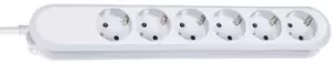 Image of Bachmann SMART 6x Schuko H05VV-F 3G 1.50mm² 16A/3680W 5m power...