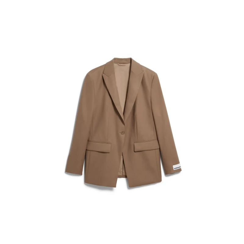 Image of ARMEDANGELS Womens blazer Armedangels Mikulaa Marron Female S