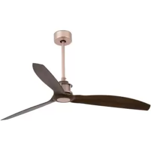 Image of Faro Just - Medium Ceiling Fan with / without Light Wood, Copper