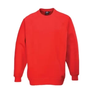 image of Portwest Mens Roma Sweatshirt Red S