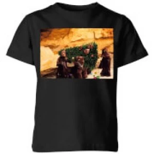 Image of Star Wars Jawas Christmas Tree Kids Christmas T-Shirt - Black - 11-12 Years