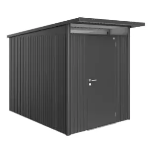 Image of Biohort AvantGarde Metal Shed A3 Standard door 5' 9'' x 9' 8'' - Dark Grey
