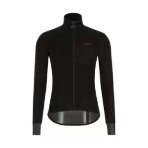 image of Santini Guard Nimbus Rain Pocketable Mens Shell Jacket - Black