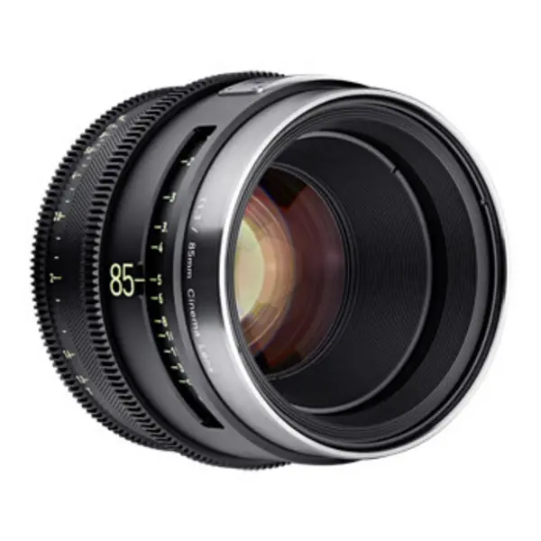 image of Samyang Premium short-telephoto cine prime lens with fast T1.3 aperture full-frame coverage and outstanding resolution for 8K+ cinematography - PL Mou