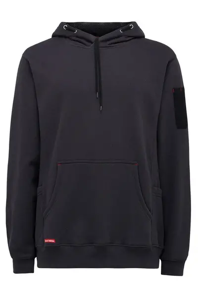 Image of Hard Yakka Mens Brushed Fleece Work Hoodie XXL - Chest 47-49' (119-124cm) Grey Marle HDY009-CHA-XXL