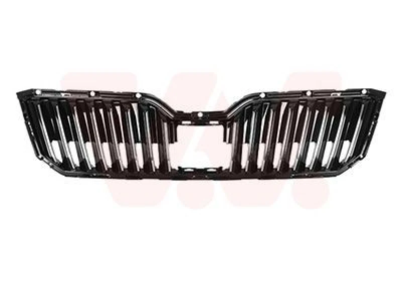 Image of VAN WEZEL Radiator Grille VAN WEZEL 7638514