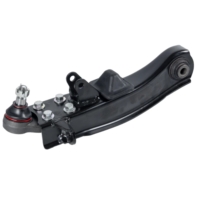 Image of FEBI BILSTEIN 30016 Suspension arm Control Arm, Sheet Steel, Lower Front Axle, with ball joint, with crown nut and split pin Sheet Steel Track Control