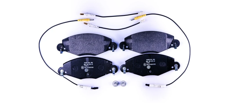 Image of HELLA Brake pad set HELLA 8DB 355 019-421