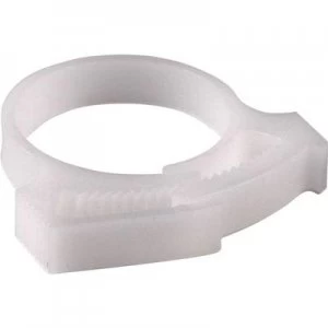 Image of Fastener Screw fixing self locking resealable Ecru HellermannTyton 191 10349 SNP34E POM NA C0