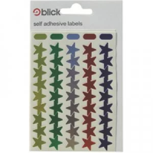 image of Blick Assorted Metallic Stars Pack of 20 RS026150