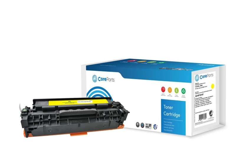 Image of CoreParts QI-HP1014Y toner cartridge Compatible Yellow