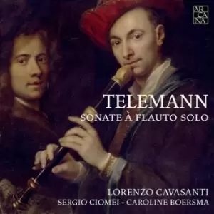 Image of Telemann Sonate a Flauto Solo by Georg Philipp Telemann CD Album