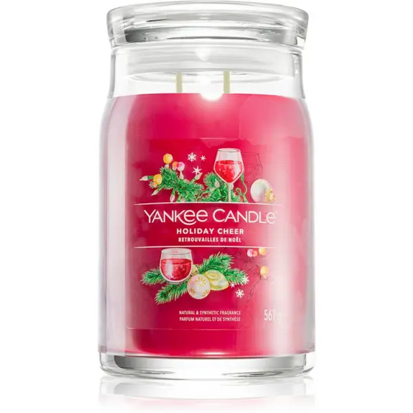 image of Yankee Candle Holiday Cheer scented candle 567 g