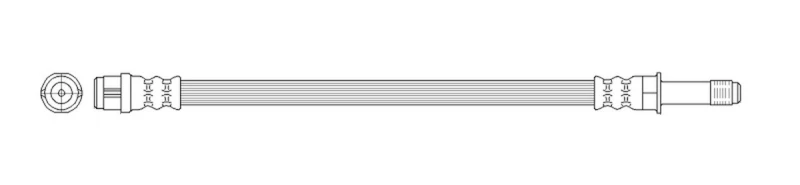 Image of K&K FT0443 Brake Hose Brake Hose (83)