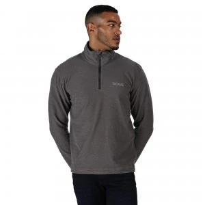 image of Regatta Grey 'Elgor II' Lightweight 1/4 Zip Fleece - S