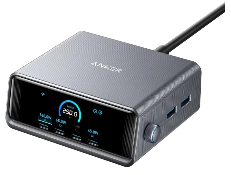 Image of Anker Prime GaN Universal Black Fast charging Indoor