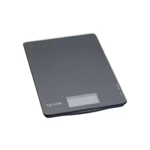 Image of Black Glass 5kg Digital Dual Kitchen Scale - Taylor Pro
