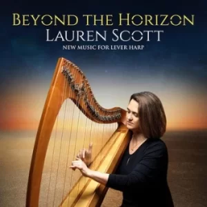 image of Lauren Scott Beyond the Horizon New Music for Lever Harp by Lauren Scott CD Album