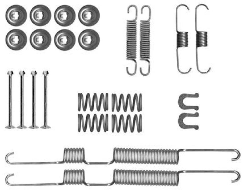 Image of Brake shoe fitting kit TEXTAR 97050100