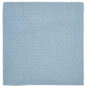 Image of Joules Hollyhock Meadow Throw - Blue