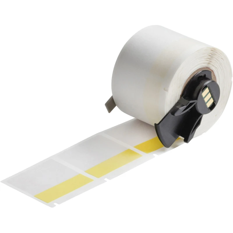 Image of Brady M6-32-427-YL printer label Transparent. Yellow Self-adhesive pri