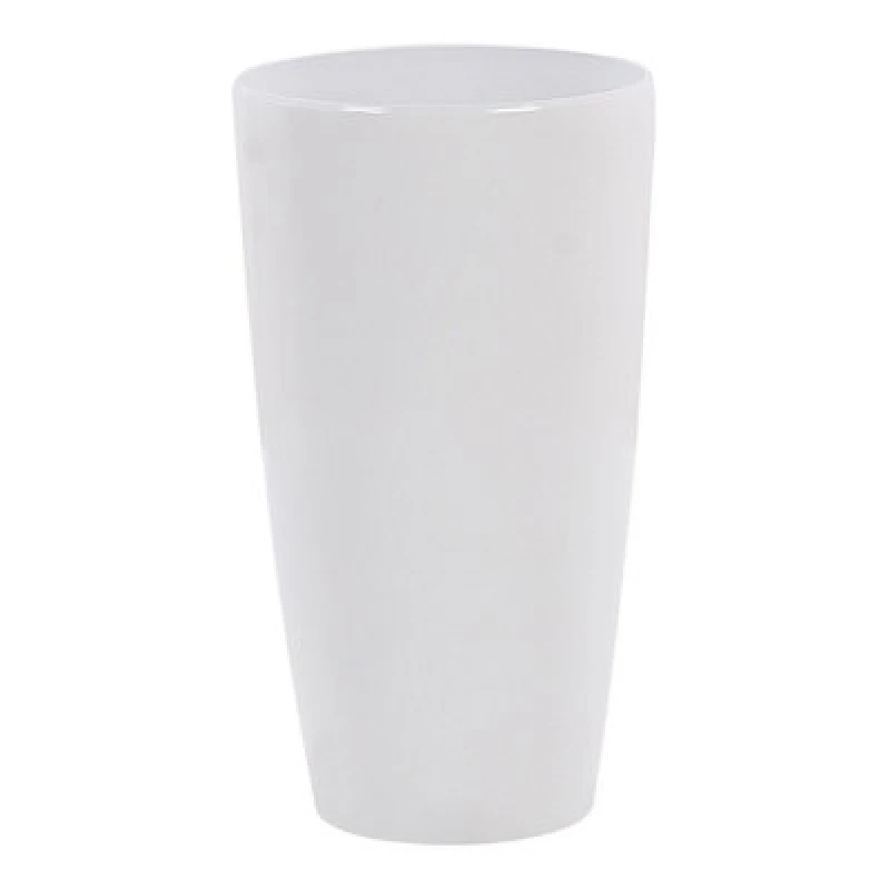 Image of Beliani Plant Pot Tseria 32cm White