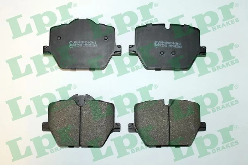 Image of LPR Brake pad set LPR 05P2160